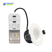 Plafonnier LED encastré moderne à intensité variable CCT, conforme aux normes CE ROHS IP65, design moderne, éclairage intérieur pour salon, 5/7W, CRI>80, garantie 5 ans