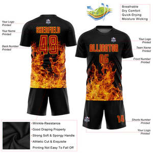 Fuente de Letras con Diseño de Llama para Nombre de Equipo, Texto Personalizado Impreso por Transferencia Térmica para Uniformes Deportivos - Product Image 4