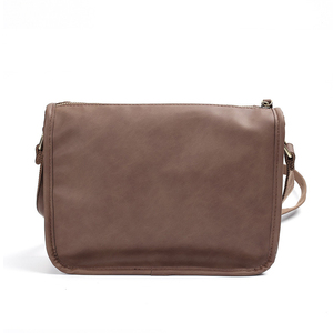Leather Messenger <b>Bag</b> Small Zipper Closure Crossbody <b>Shoulder</b> <b>Bag</b> <b>Men</b> Women Daily Use All Seasons Lightweight - Product Image 3