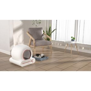 Caja de arena para gatos inteligente autolimpiable, accesorio Premium para comodidad felina - Product Image 1