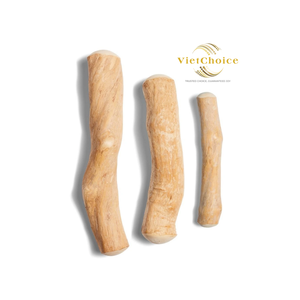 VIETCHOICE Juguete Masticable para Perros de Madera de Café Natural, Moderno, Duradero, Biodegradable, en Forma de Hueso, Lindo y Multicolor - Product Image 1