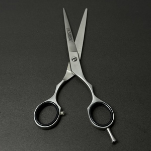 Ciseaux de barbier sur mesure pour une coupe fluide, coiffage et finition des cheveux. Meilleur prix. Ciseaux de barbier en acier inoxydable. - Product Image 5