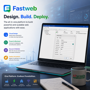 Plataforma SCADA Industrial Basada en Navegador |   Software de Monitoreo Web Fastweb con Servicio OEM - Product Image 1
