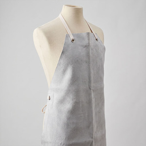 Insulation Welding Work Apron Leather Aprons Flame Resistant and Slash Proof Cow Split Wholesale Heavy Duty Genuine Leather - Product Image 3