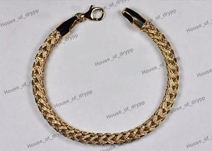 Elegante Pulsera Ajustable de Cadena de Espiga de Plata 925 con Diamantes de Moissanita, Joyería de Lujo con Estilo para Hombres y Mujeres - Product Image 3