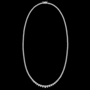 Collar Riviera de 7 CT con Diamantes Cultivados en Laboratorio, Oro Sólido de 14K, Corte Brillante, Regalo de Aniversario o Boda, Joyería Fina de Lujo - Product Image 2