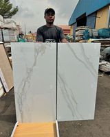 Céramique en porcelaine vitrifiée 600 x 600 mm (2 x 2 pieds) 600 x 1200 mm (2 x 4 pieds) 800 x 1600 mm Carreaux vitrifiés émaillés (GVT)