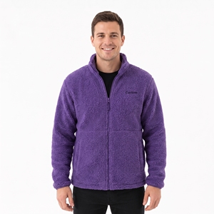 Servicio OEM de Logotipo Personalizado, Talla OEM, Fabricante de Marca Privada, Chaqueta Sherpa Premium para Hombre, Forro Polar Cálido, Ropa Exterior Informal - Product Image 1