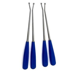 Curetas Dérmicas Profesionales Fox para Cirugía de Otorrinolaringología, Cureta Buck Ear de 6mm con Instrumentos Manuales Rectos y Afilados para ORL y Artroscopia - Product Image 5