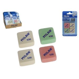 ยางลบมิลาน 430 แพ็ค 4 สี สำหรับใช้ในโรงเรียนและสำนักงาน - Product Image 1