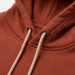 Sweat-shirt à capuche en molleton de coton premium, uni, oversize, hiver, unisexe, personnalisable avec logo, vêtements de mode, OEM - Product Image 4