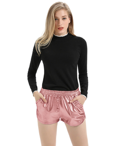 Shorts Deportivos 2 en 1 de Doble Capa, Personalizados, para Yoga y Running, Cintura Alta, Holgados, Casuales, para Mujer - Product Image 6
