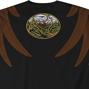 Camisetas Streetwear al por Mayor, Camisetas Oversize con Gráficos de Anime, Camisetas Unisex de Algodón Grueso, Fabricante OEM, Proveedor de Camisetas para Hombre - Product Image 5