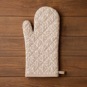 Heat Resistant Cotton Cooking Gloves, Kitchen Oven Gloves for Baking, <b>BBQ</b>, Grilling and Pot Handling - Product Image 3