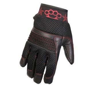 Gants de sport en cuir et maille de haute qualité, poignet réglable, respirants, vente en gros, commande en gros, logo personnalisé disponible - Product Image 3