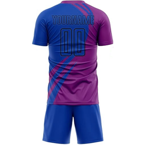 ชุดเสื้อฟุตบอลฤดูร้อนคุณภาพสูงน้ำหนักเบาของสโมสร Custom Club แห้งเร็ว ระบายอากาศได้ดี ชุดยูนิฟอร์มฟุตบอลสำหรับผู้ใหญ่แบบ unisex - Product Image 3