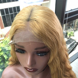 วิกผมลอนลึกสองชั้นสีบลอนด์วิกผมบริสุทธิ์ผมมนุษย์เวียดนาม - Product Image 3