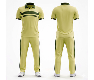 Uniformes de Cricket Personalizados al por Mayor con Producción Rápida |   Uniforme de Cricket para Hombres, Mujeres y Jóvenes, Camiseta Polo y Pantalones, Conjunto Completo para Equipo - Product Image 6