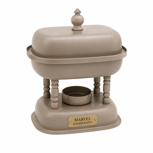 Luxury Stainless Steel Chafing Dish <b>Food</b> Warmer with Stand Premium Buffet <b>Server</b> Insulated Catering Serving Dish Elegant Gift - Product Image 1