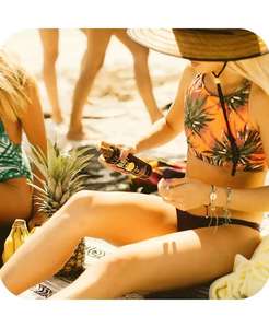 Olio abbronzante Premium SPF 15, 8,5 oz. | Barbone da sole - Product Image 6