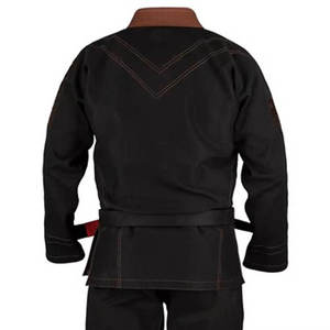 Nouvel ensemble rashguard + short personnalisé pour homme pour la pratique du karaté, léger, en polyester/coton - Product Image 5