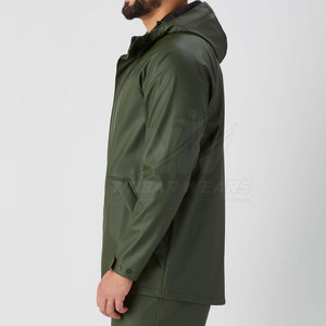 <b>Men</b> <b>Rain</b> <b>Jackets</b> <b>Lightweight</b> Waterproof Breathable Outdoor Fishing Camping Hiking Wind Resistant Utility Wear - Product Image 3