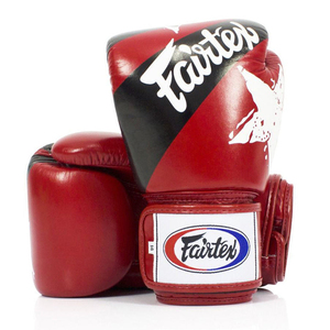 ถุงมือชกมวยไทย Fairtex รุ่นสั่งทำพิเศษ สีแดง ขายดีที่สุด รุ่นล่าสุด อุปกรณ์ฝึกซ้อมคิกบ็อกซิ่ง OEM - Product Image 2