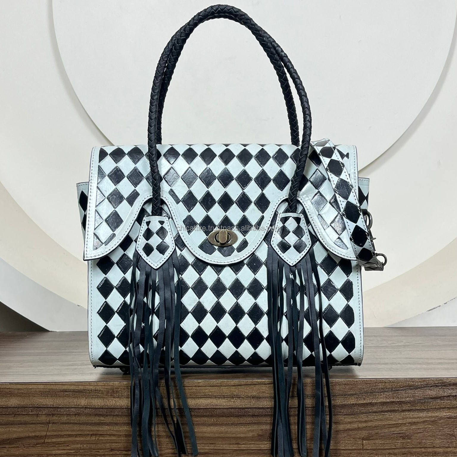 Black & White Checkered