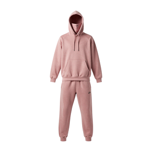 Ensemble streetwear homme personnalisé en gros – Vente flash : Hoodie cagoule esthétique et pantalon de survêtement en coton épais à imprimé graphique – Tenue technique - Product Image 1