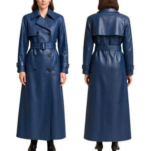 Style Long <b>Coat</b> Elegant Autumn <b>Trench</b> <b>Coat</b> Premium Cotton <b>Trench</b> <b>Coat</b> Water-Resistant Long <b>Trench</b> <b>Coat</b> - Product Image 4