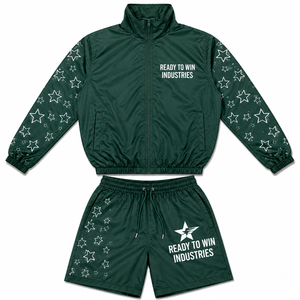 Conjunto Deportivo Unisex Ready To Win Industries, Manga Larga, Poliéster, Deportivo, Primavera, Adulto, Secado Rápido, Ligero - Product Image 1