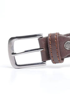 Cinturones de Lujo para Hombre al por Mayor de Alta Calidad, Estilos Formales Personalizados, de Cuero Genuino con Hebilla de Aleación OEM, Últimos Diseños de Moda 2026 - Product Image 4