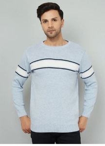 Trendy Long Sleeve Winter Knitwear <b>for</b> <b>Men</b> Premium Wool Blend Winter Sweater <b>Men</b> Heavy Knit Cold Weather <b>Pullover</b> - Product Image 6