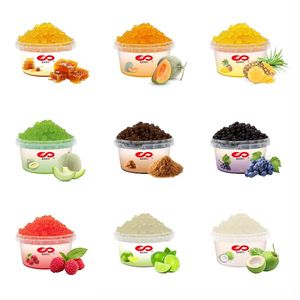 Perlas de tapioca de azúcar moreno 500g botella empaquetada lista para comer suave y masticable para ingredientes de té Boba y té de burbujas - Product Image 2