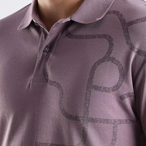 Polo Casual Estampado para Hombre, Polo de Golf Transpirable de Mezcla de Algodón, Proveedor al por Mayor OEM ODM - Product Image 4