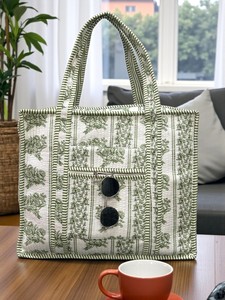 Bolso de Mano de Lona Vintage para Mujer, Otoño/Invierno, con Cadenas para el Hombro, Cierre de Cremallera, Ligero, Ecológico, de Alta Calidad, para la Playa - Product Image 3