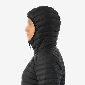 Veste longue matelassée élégante et ultra chaude pour femme, respirante, avec capuche et rembourrage en duvet, veste d'hiver chaude et moelleuse - Product Image 4