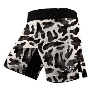 Pantalones Cortos de Kick Boxing y MMA para Hombre, Hechos a Medida, de Poliéster, con Abertura Lateral, Estampado por Sublimación, Corte Largo, Marca Fortleo - Product Image 2
