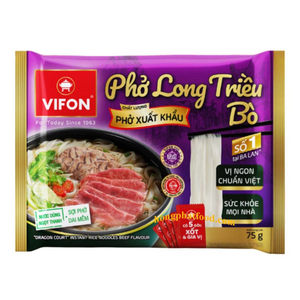 Nouilles de riz instantanées non raffinées Vifon, saveur bœuf, sachet de sauce 118g, cuisson en 3 minutes, vente en gros, export du Vietnam - Product Image 2