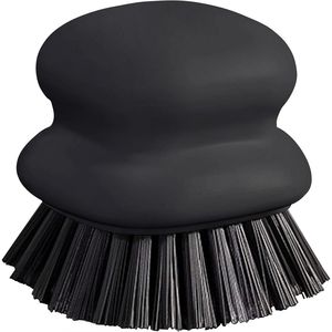 Confezione da 1 Spazzola Nera per Piatti con Manico, Spazzole per Pulizia Cucina per Lavello, Pentole e Padelle con Setole in Nylon - Product Image 1