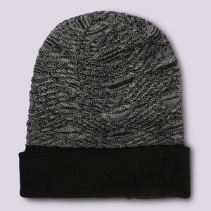 Gorro de punto jacquard OEM al por mayor con diseño a cuadros, estilo holgado, para mujer, gorro de invierno grueso con diseño de nicho, ¡novedad! - Product Image 1