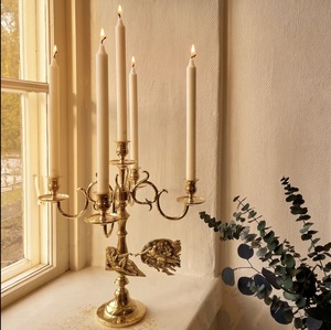 Porte-bougies de luxe haut de gamme, style vintage, décoration traditionnelle pour la maison, fabrication sur mesure disponible, fabricant élégant - Product Image 6