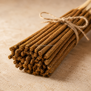 Nuevas Varillas de Incienso de Bambú Ecológicas Marrón Masala de 9 Pulgadas, Hechas a Mano, Perfumadas, para Uso Religioso, 15g, Caja Hexagonal, Hechas en India - Product Image 5