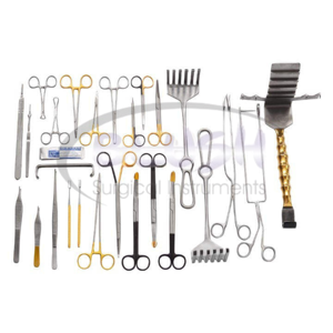 Manual Stainless Steel CE Certified Abdominoplasty & Tummy Tuck Surgery Set Plastic Surgery Instruments By <b>Blush</b> Surgical - Product Image 4