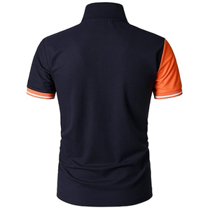 High Quality <b>Men</b>’s Polo Shirts Solid Color Custom Logo Casual Wear New Style Wholesale - Product Image 2