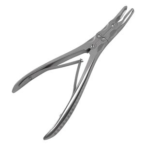 Pinza de Hueso Beyer de 7 Pulgadas con Mandíbulas Ligeramente Curvadas de 3.5 mm, Pinza Quirúrgica Ortopédica Dental para Cortar Hueso, Acero Inoxidable - Product Image 2