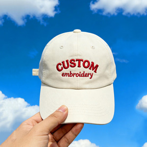 Custom Premium 6-Panel Mid-Profile <b>Baseball</b> <b>Cap</b> with Embroidered Logo Adjustable Cotton Casual Hat from Hot Supplier in Vietnam - Product Image 1