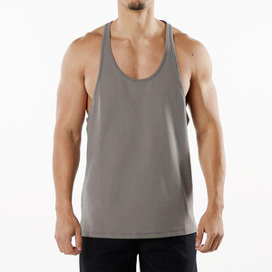 Customized New Custom Made Men's Sports Tank Top Breathable 100% Polyester Gym <b>Stringer</b> <b>Vest</b> Adult Sports Training Casual Style - Product Image 6