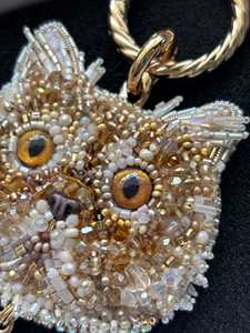 Budget Friendly Beaded Embroidered Key Chains for Women, Handmade <b>Bag</b> <b>Charms</b> for Fashion Styling, Gifting and Special Events - Product Image 5