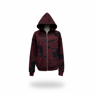 Sweat à capuche zippé personnalisé de haute qualité pour hommes, imprimé sur mesure, plusieurs couleurs, 100% coton molletonné 450 g/m², confortable. - Product Image 1